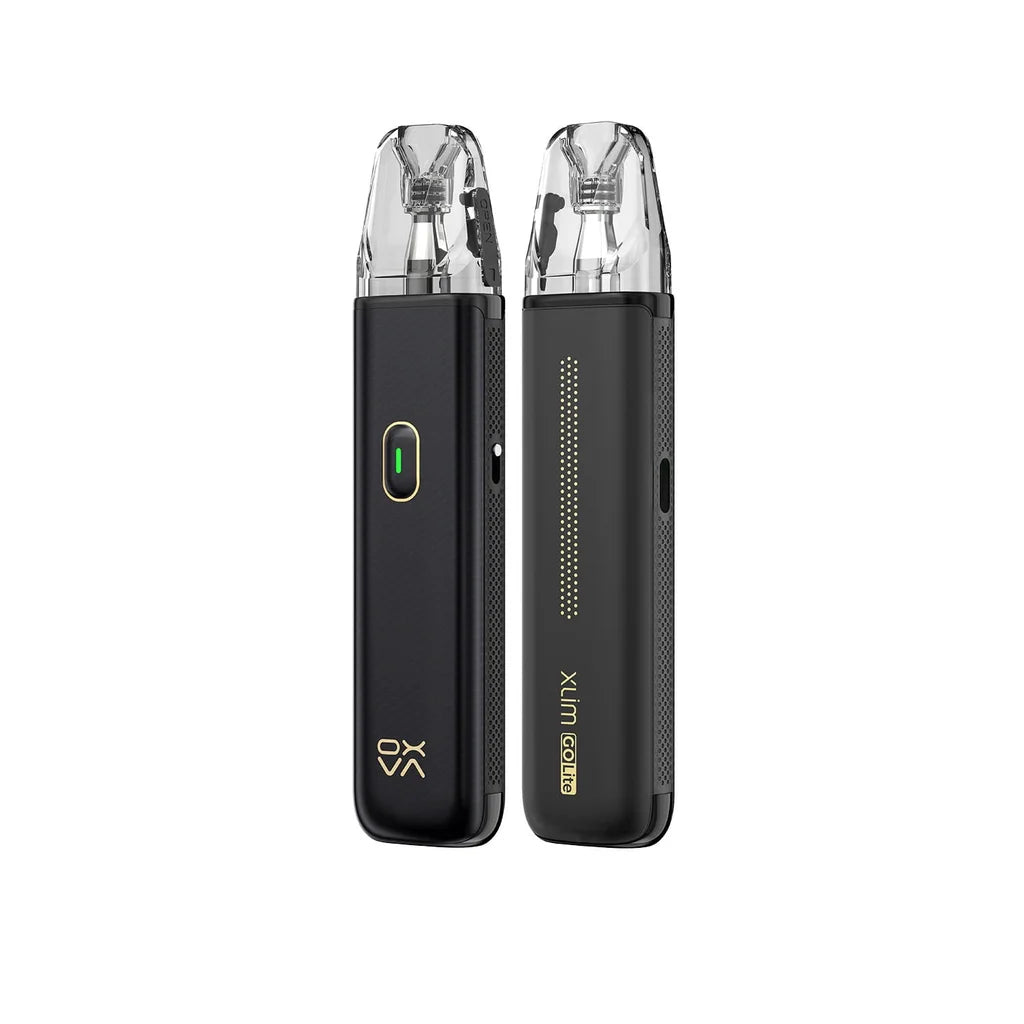 OXVA XLIM GO LITE Black Carbon – černá plnitelná POD e-cigareta s karbonovým vzhledem