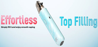 Plnitelná POD e-cigareta OXVA XLIM GO LITE s horním plněním Top Fill cartridge pro e-liquid