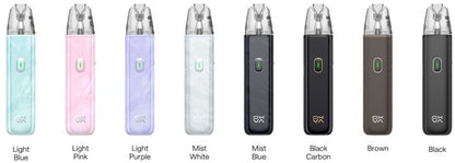 Všechny barevné varianty OXVA XLIM GO LITE – plnitelné POD e-cigarety s baterií 1000 mAh