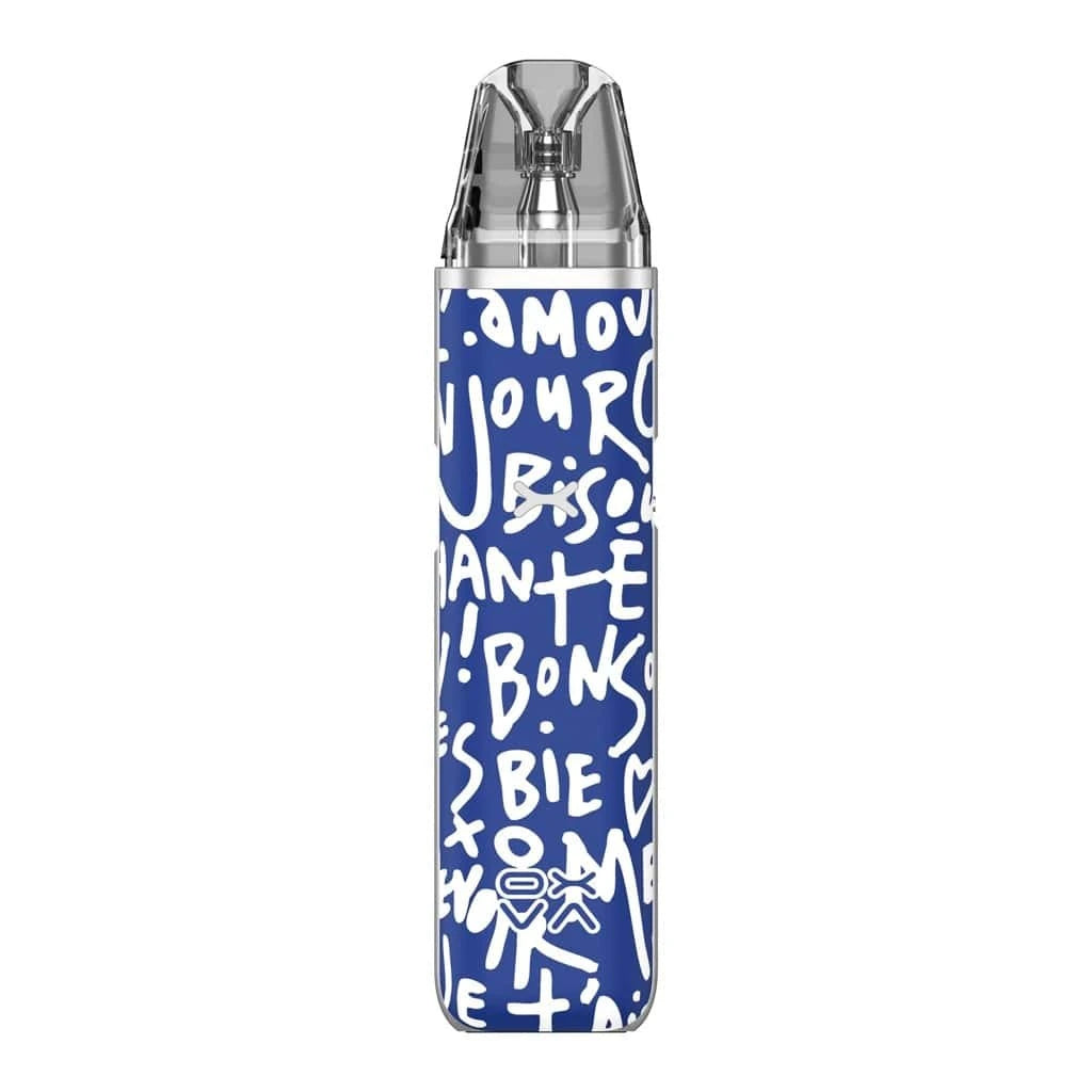 OXVA Xlim Go plnitelné e-cigarety Graffiti Blue moderní pod systém