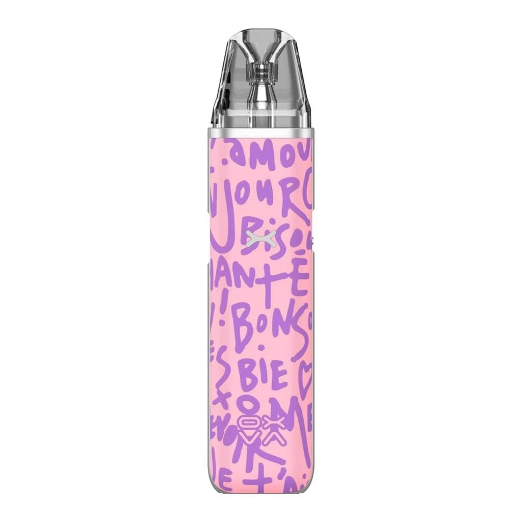 OXVA Xlim Go plnitelné e-cigarety Graffiti Pink moderní pod systém