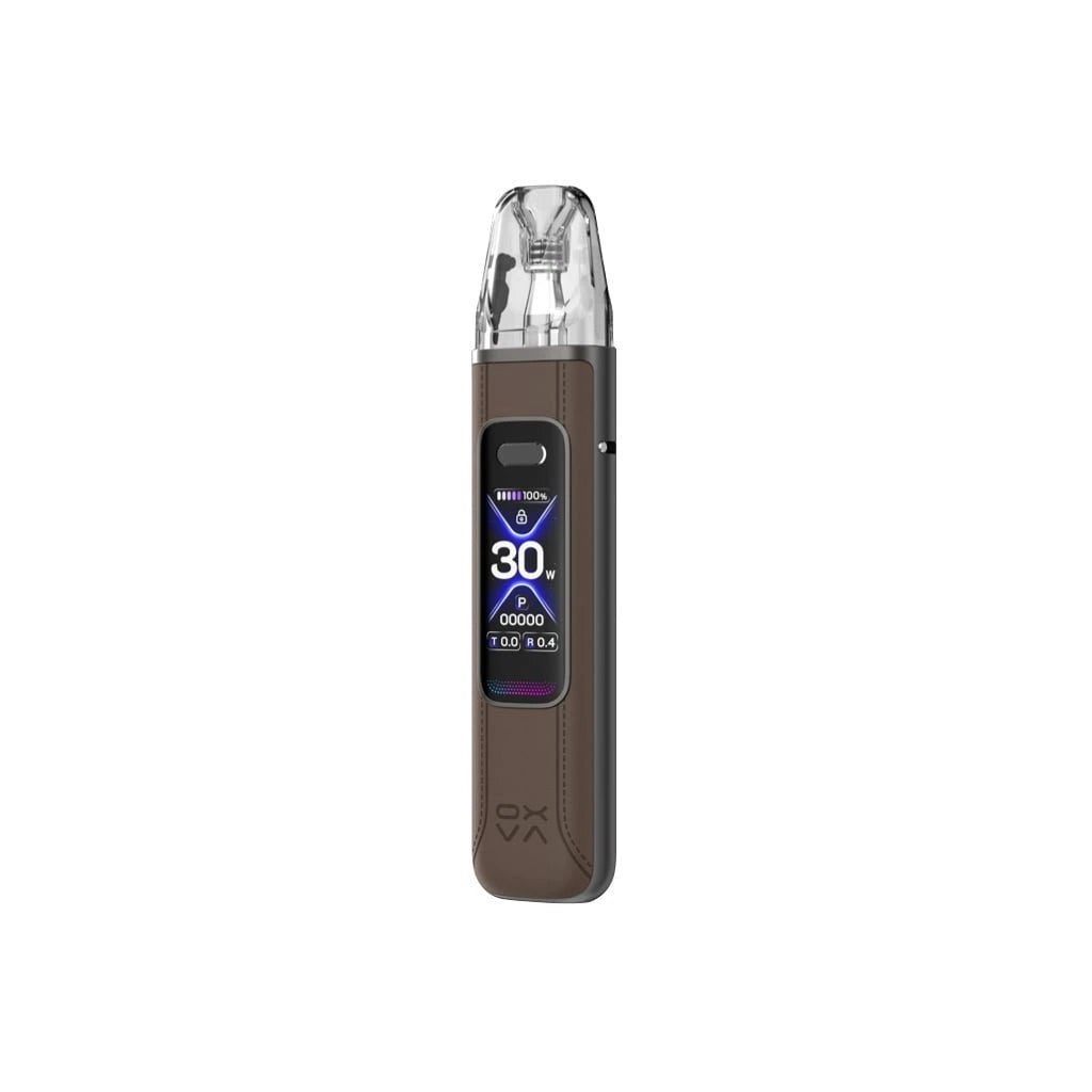 OXVA Xlim Pro 3 Brown Leather - plnitelná ecigareta na eliquid a vaping