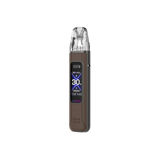 OXVA Xlim Pro 3 Brown Leather - plnitelná ecigareta na eliquid a vaping