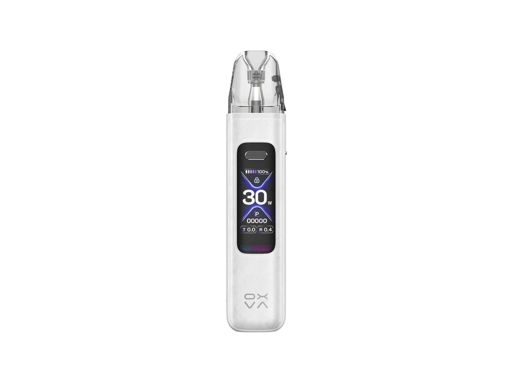 Oxva Xlim Pro 3 plnitelná elektronická cigareta barva Ceramic White, HD Display, Pulse systém, 1500 mAh baterie