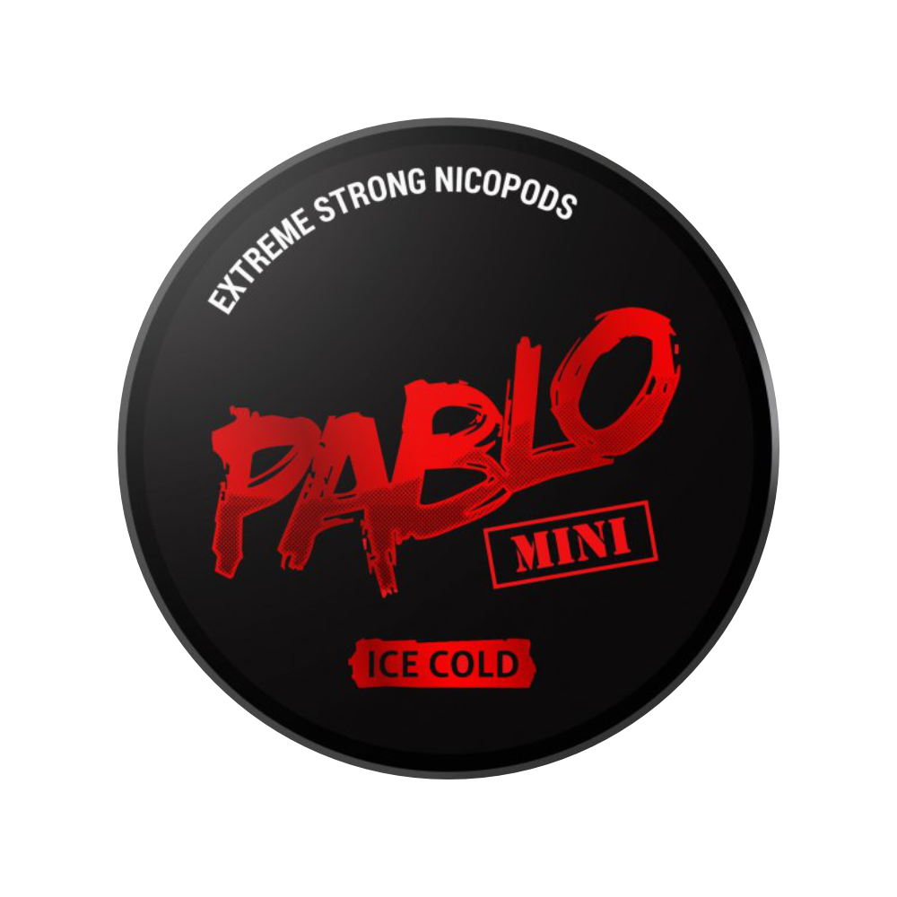 Pablo Mini Ice Cold – nikotinové sáčky v mini formátu s mátou 