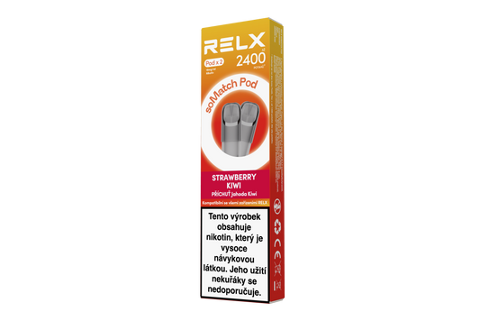 Ovocná náhradní cartridge RELX soMatch Strawberry Kiwi do elektronické cigarety