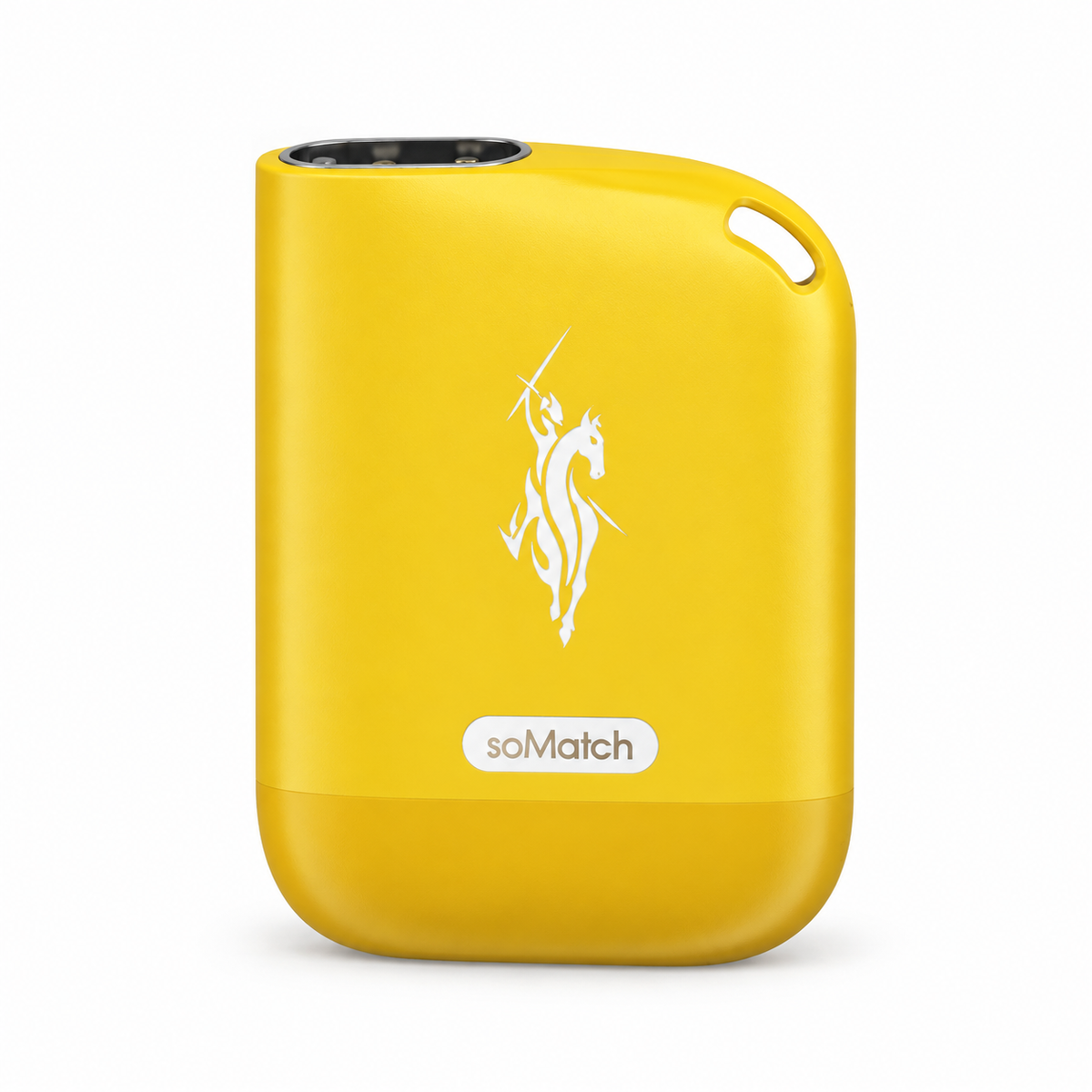 Žluté kompaktní zařízení RELX × VENIX soMatch Mini Bright Yellow kompatibilní s předplněnými POD cartridge, bez PODu v balení
