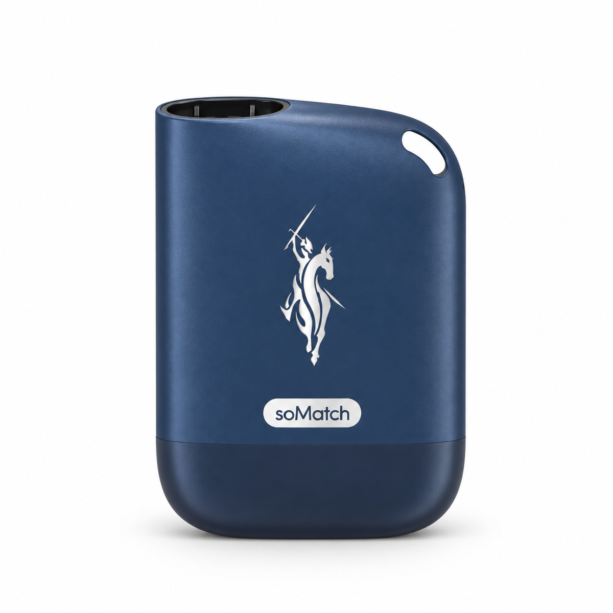 Modré POD zařízení RELX × VENIX soMatch Mini Deep Blue s dobíjecí baterií 440 mAh pro předplněné cartridge soMatch