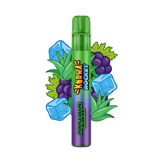 KURWA ROCKET Purple Grape Aloe Ice