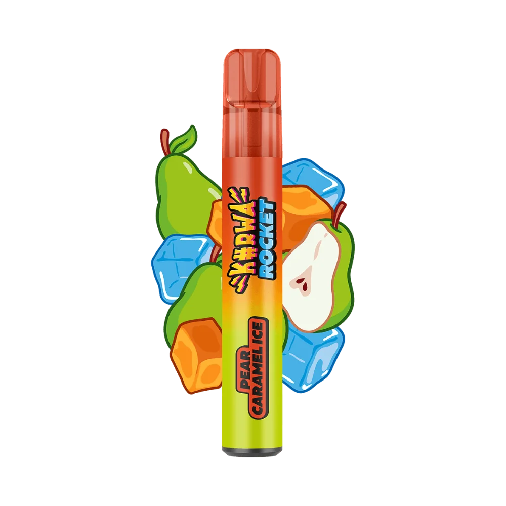 KURWA ROCKET Pear Caramel Ice