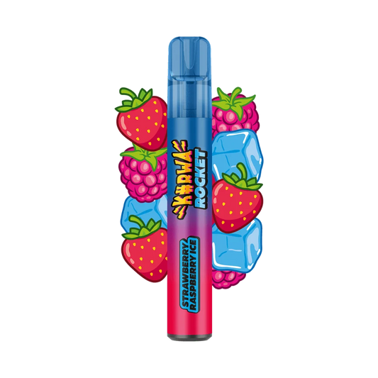KURWA ROCKET Strawberry Raspberry Ice