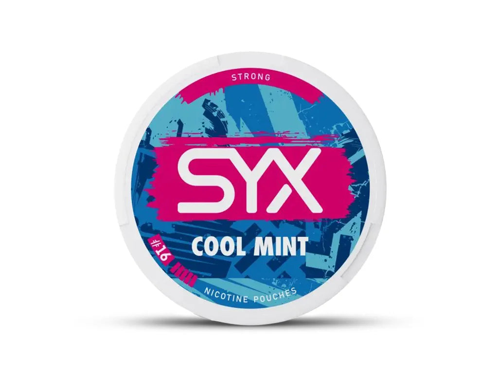 SYX Cool Mint 11,49 mg nikotinové sáčky Slim se sladkou mentolovou a chladivou chutí