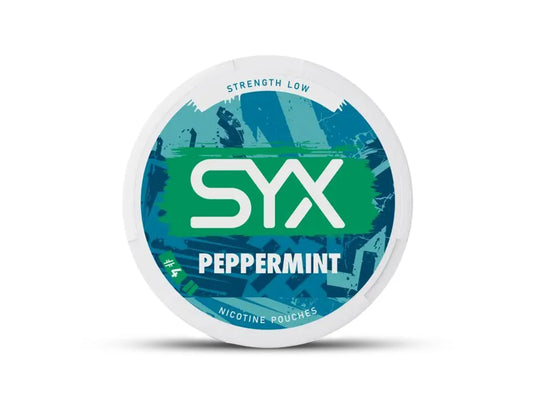 SYX Peppermint 2,8 mg nikotinové sáčky Slim s chladivou příchutí máty