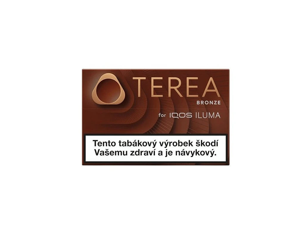 TEREA Bronze krabička – tabákové náplně pro IQOS ILUMA s tóny kakaa a sušeného ovoce