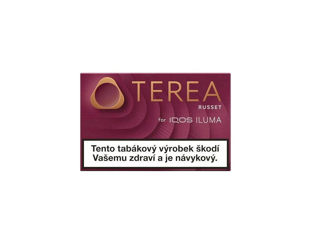 TEREA Russet krabička – tabákové náplně pro IQOS ILUMA s intenzivní praženou tabákovou chutí