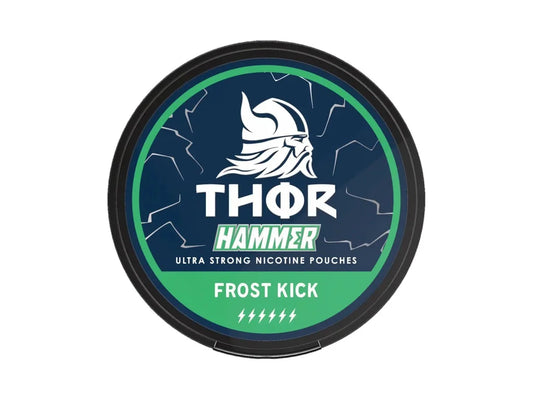 THOR Frost Kick Hammer 12 mg nikotinové sáčky s příchutí ledové máty