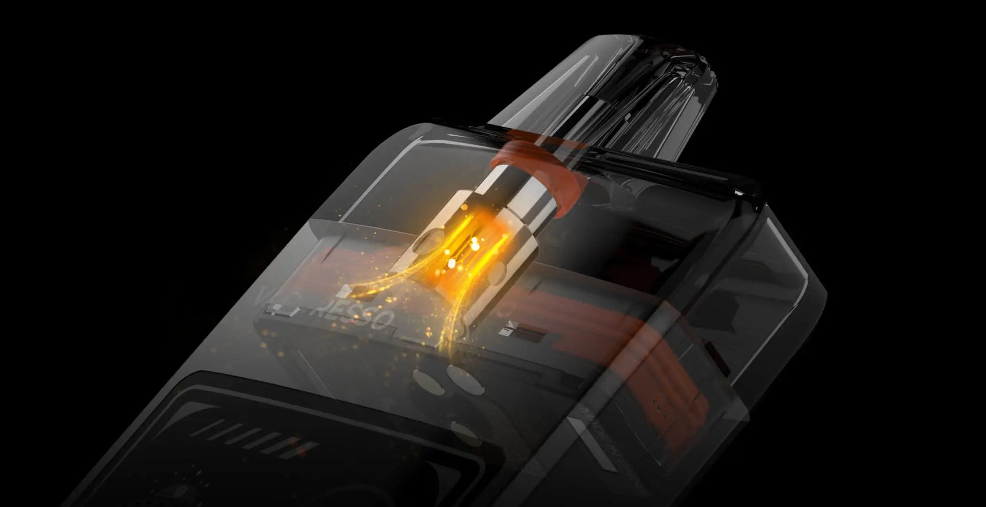 Technologie COREX Mesh uvnitř cartridge Vaporesso Eco Nano pro rovnoměrné žhavení e-liquidu