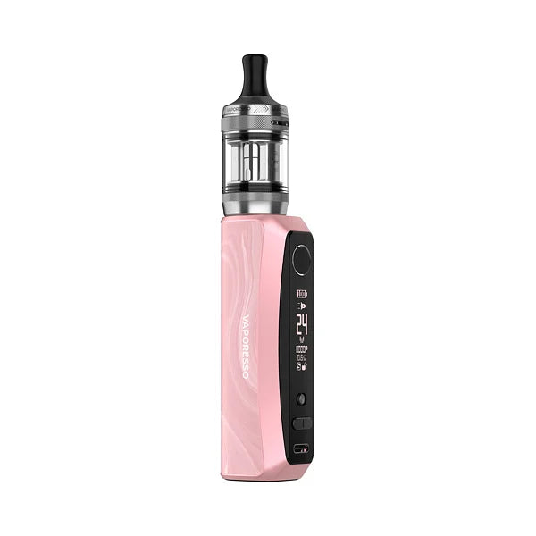 Růžová e-cigareta Vaporesso GTX ONE PRO s horním plněním a regulací airflow