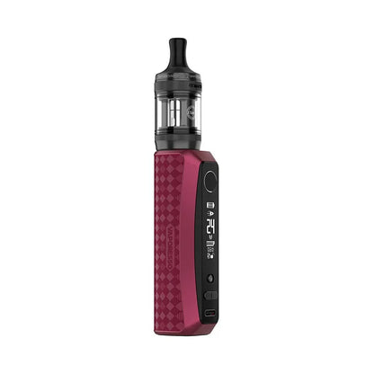 Červený Vaporesso GTX ONE PRO vape kit s regulovatelným výkonem až 40 W