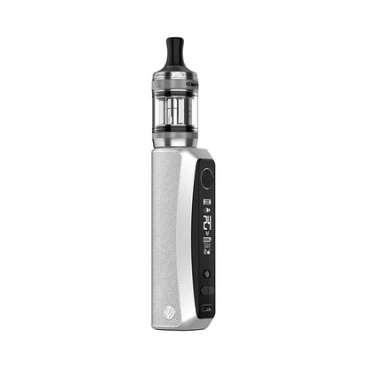 Stříbrná elektronická cigareta Vaporesso GTX ONE PRO s přehledným OLED displejem