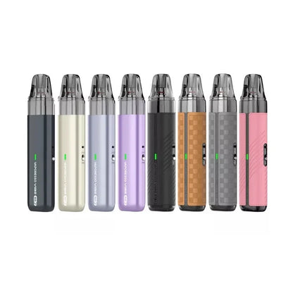 Všechny barvy elektronické cigarety Vaporesso VIBE SE 2 v provedení Leather a Gleaming