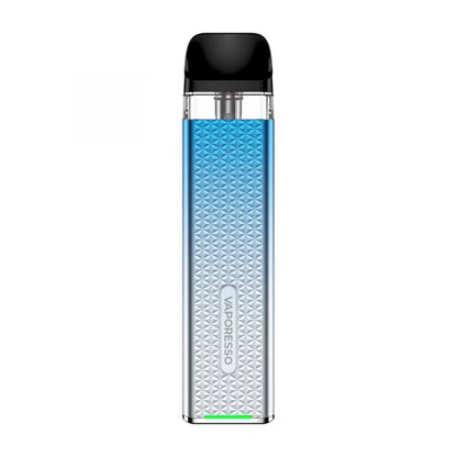 Světle modrý POD systém Vaporesso XROS 3 Mini Sky Blue s cartridge 2 ml pro MTL a RDL potah