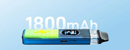 Integrovaná baterie 1800 mAh v plnitelné POD e-cigaretě Vaporesso XROS 6