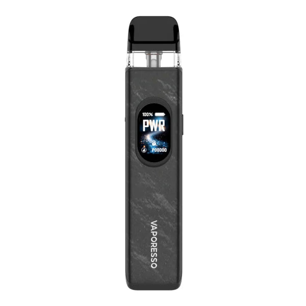 Vaporesso XROS 6 Cosmic Black – černá plnitelná POD e-cigareta s barevným TFT displejem