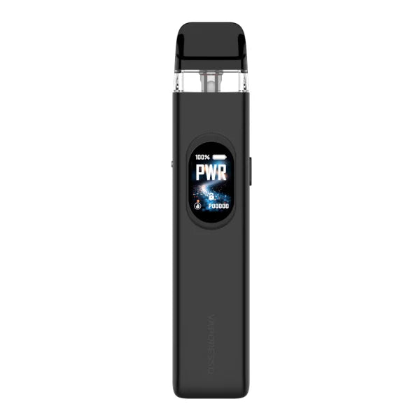 Černý MTL a RDL POD Vaporesso XROS 6 Slate Black s automatickou i manuální aktivací žhavení