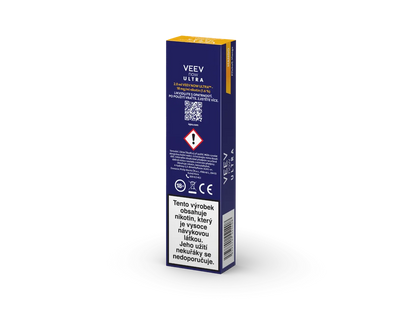 Elektronická cigareta VEEV NOW ULTRA Mango s 2 ml e-liquidu a výraznou chutí zralého tropického manga