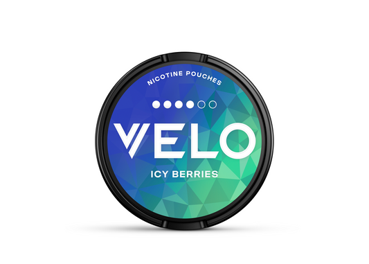 Nikotinové sáčky VELO Mini Icy Berries 10 mg s příchutí lesních plodů a ledu