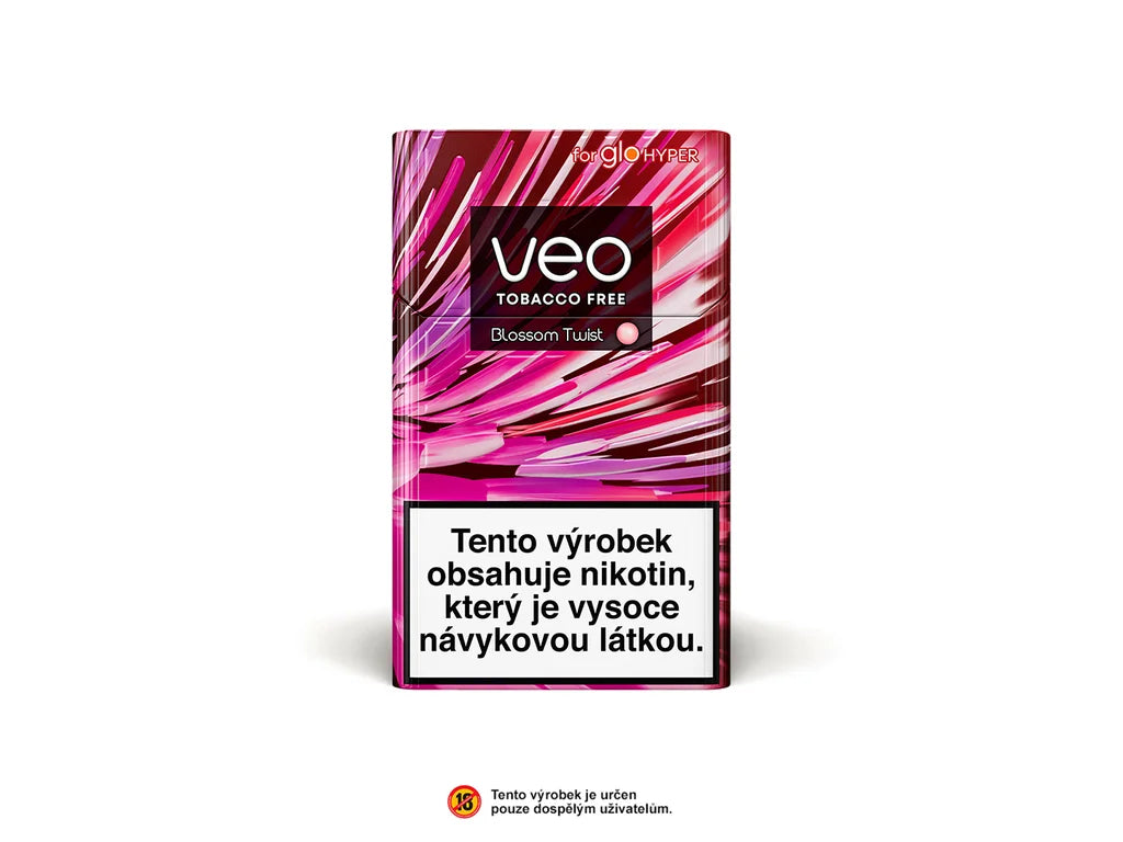 VEO Blossom Twist krabička – náplně pro glo s jemnou květinově-ovocnou příchutí