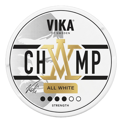 VIKA Champ 12 mg silné nikotinové sáčky Slim s osvěžující chutí chladivé máty