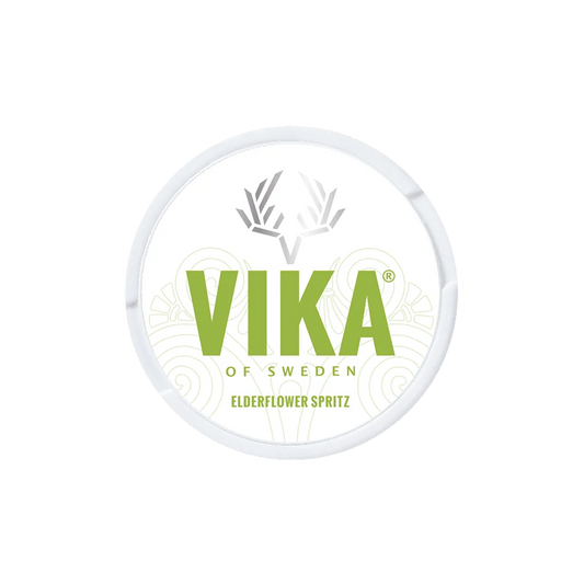 VIKA Elderflower Spritz nikotinové sáčky 6 mg s bezinkou, medem a ovocnými tóny