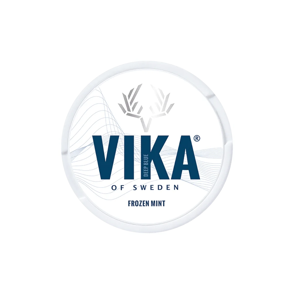 VIKA Frozen Mint silné nikotinové sáčky 12 mg s mentolovou příchutí