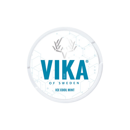 VIKA Ice Cool Mint nikotinové sáčky 12 mg s intenzivní mentolovou chutí