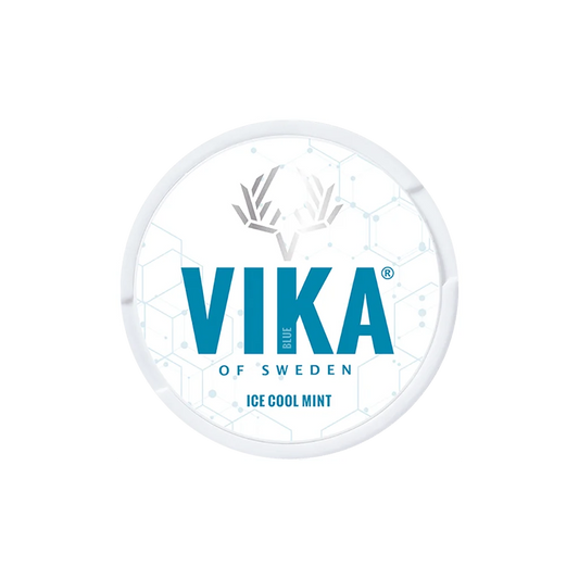 VIKA Ice Cool Mint nikotinové sáčky 12 mg s intenzivní mentolovou chutí