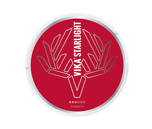 VIKA Starlight žvýkací tabák, snus, 23 mg/g s příchutí manga, máty a jemného tabáku