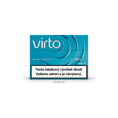 Virto Azure Tobacco tabákové náplně pro glo HILO – krabička s 20 náplněmi