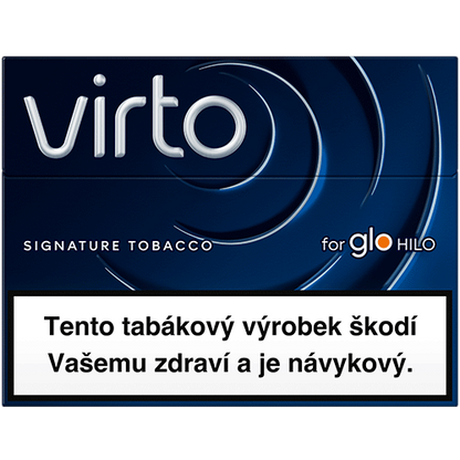 Virto Signature Tobacco karton – 200 tabákových náplní pro glo Hilo a Hilo Plus