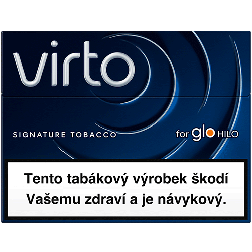 Virto Signature Tobacco krabička – tabákové náplně pro glo Hilo a Hilo Plus