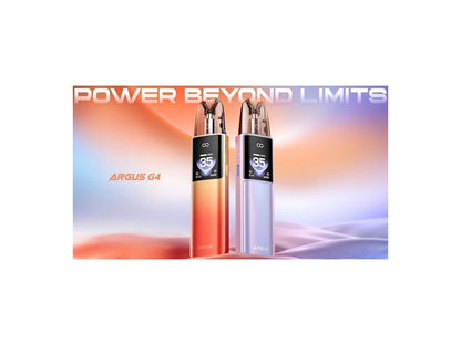 VOOPOO Argus G4 POD systém s baterií 1650 mAh, výkonem až 35 W a technologií iCOSM CODE 2.0, power beyond limits
