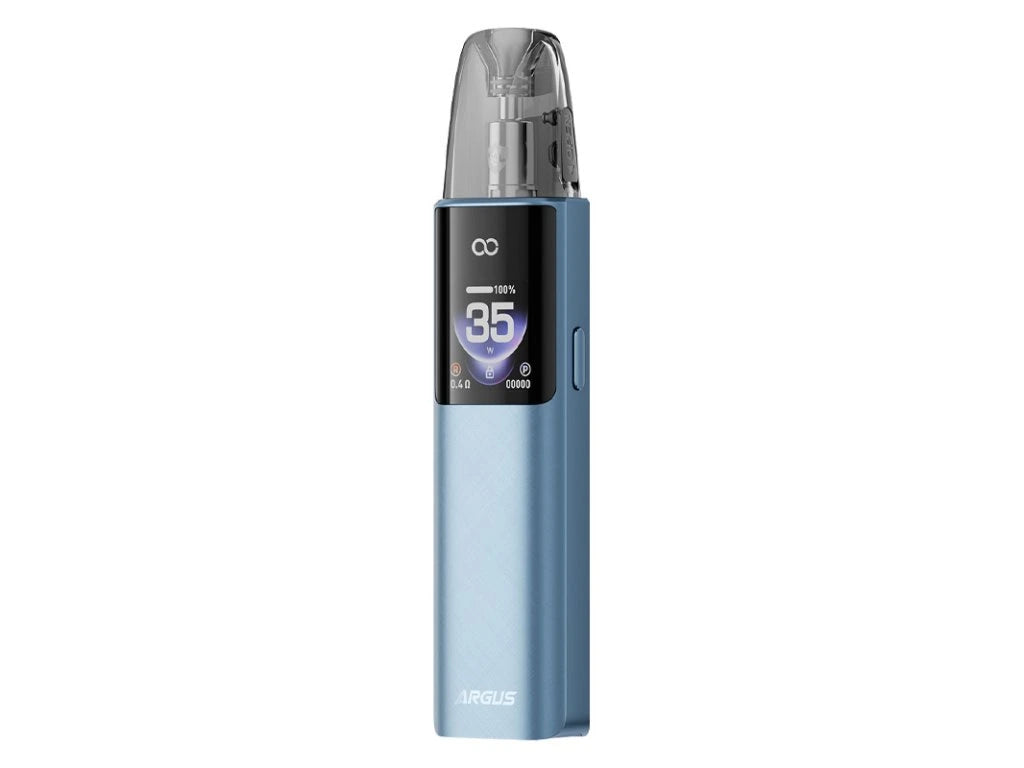 VOOPOO Argus G4 Blue elektronická cigareta s výkonem 35 W a technologií iCOSM CODE 2.0