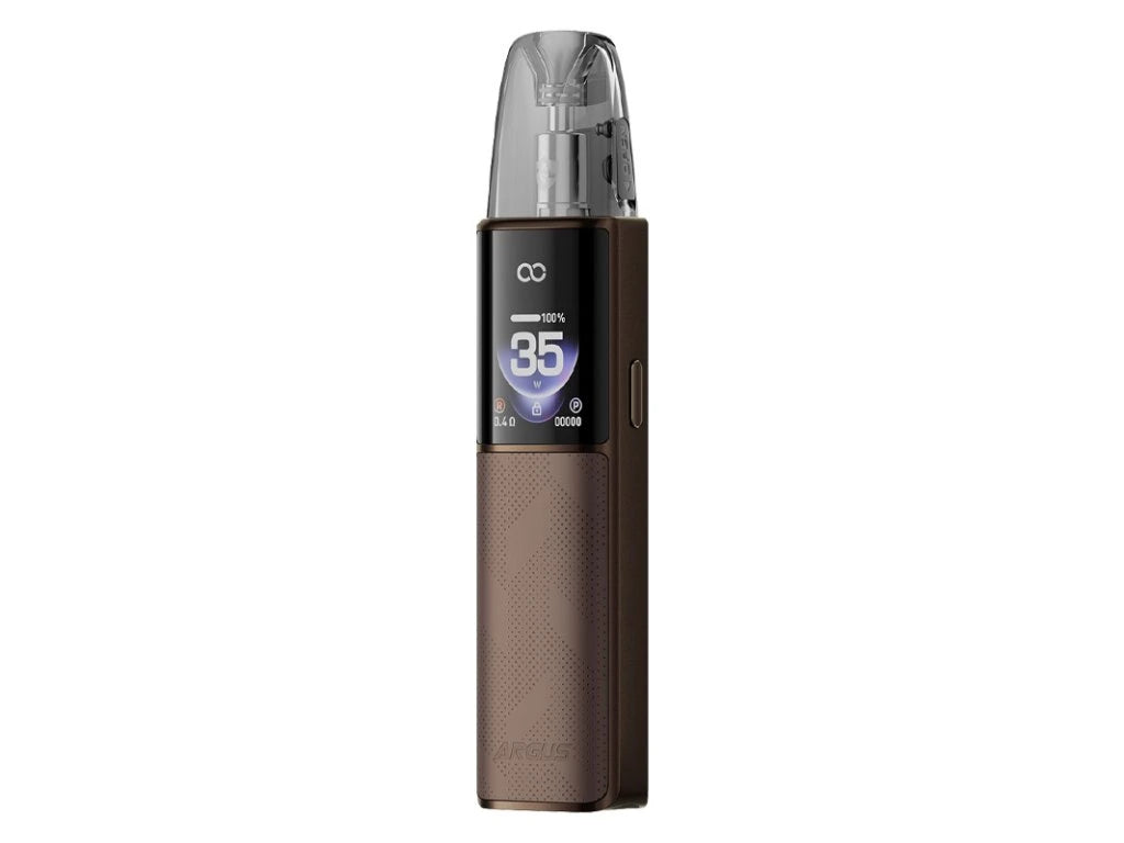 VOOPOO Argus G4 Brown POD kit s baterií 1650 mAh a podporou MTL i RDL vapování