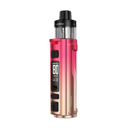 VOOPOO ARGUS Pro 2 Modern Red – červeno-růžová POD elektronická cigareta s výkonem 80 W a cartridgí PnP X.
