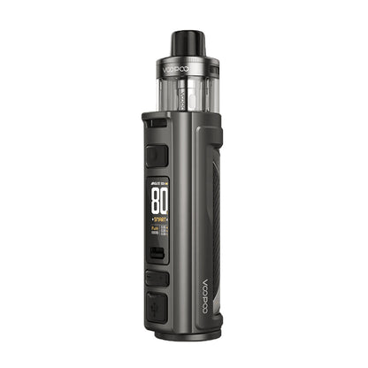 VOOPOO ARGUS Pro 2 Space Gray – šedá elektronická cigareta POD mod 3000 mAh s displejem, režimy SMART, RBA a TURBO.