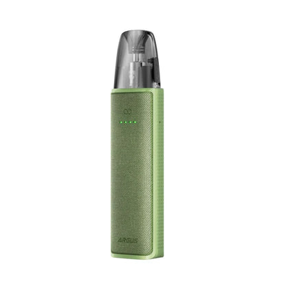 Zelená e-cigareta VOOPOO ARGUS Z3 Grass Green s baterií 1100 mAh, kompaktním tělem a pohodlným MTL potahováním.