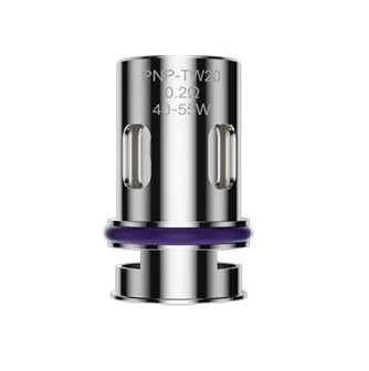 Náhradní mesh žhavicí hlava VOOPOO PnP TW20 s odporem 0,2 ohm, doporučený výkon 40–55 W.