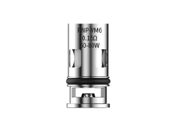 Náhradní mesh žhavicí hlava VOOPOO PnP-VM6 s odporem 0,15 ohm pro původní PnP systém a DL výkon 60–80 W.