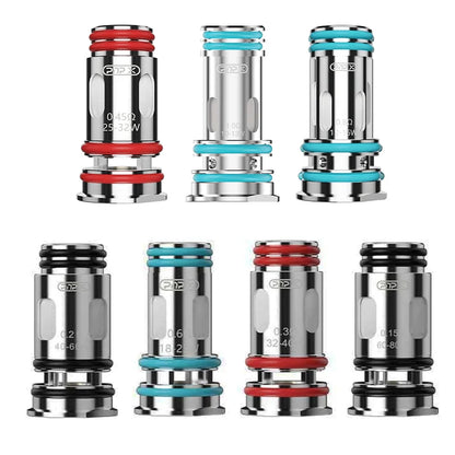 Přehled všech variant VOOPOO PnP X coil – žhavicí hlavy pro elektronické cigarety VOOPOO, dostupné odpory pro MTL, RDL i DL vapování.